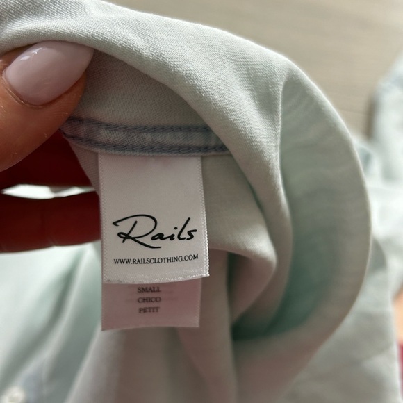 Rails Chambray Longline Tunic Shirt Dress - Picture 9 of 13